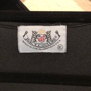 Juicy Couture Jackets & Coats - Juicy Couture Black Velour Jacket (XL) Juicy Couture Jackets & Coats - Juicy Couture Black Velour Jacket (XL)